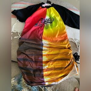 Loewe Multicolor Graphic Dress